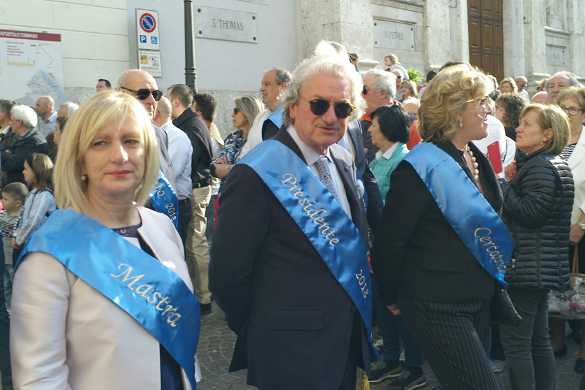 La Mastra e il Presidente del Comitato 2018
