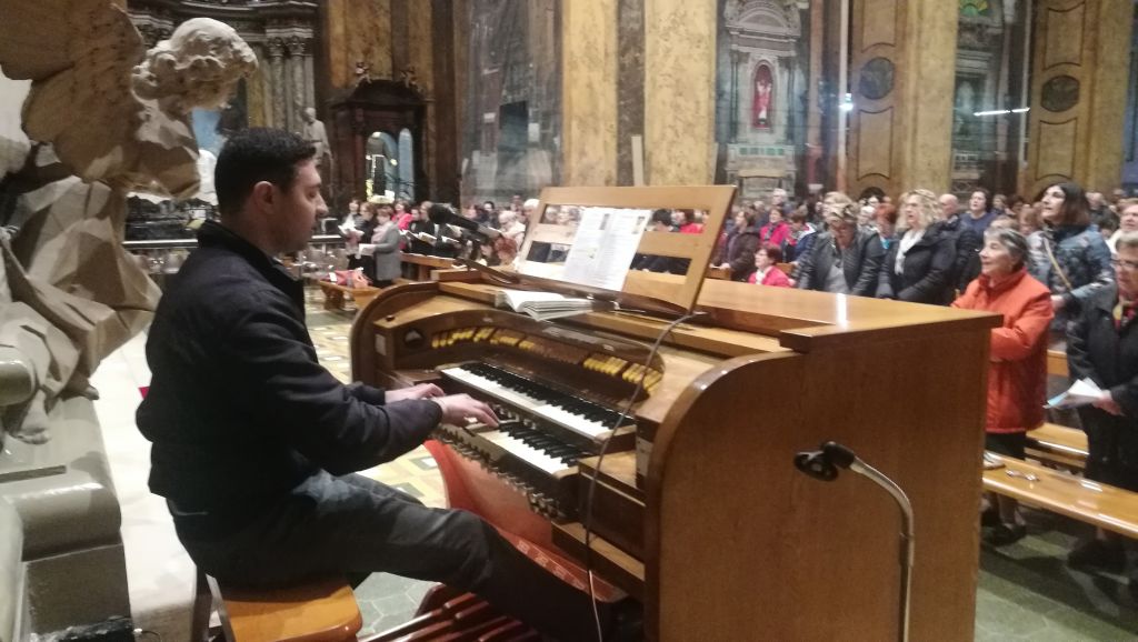 Antonio Paura all'organo