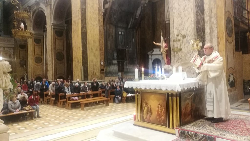 La benedizione eucaristica
